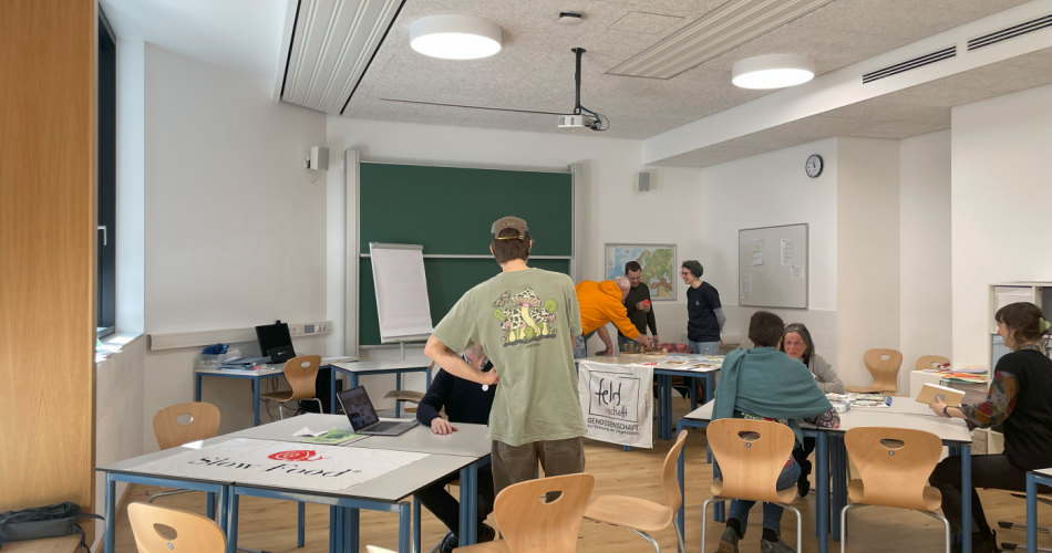 Foto vom BiNE Workshop am Pädagogischen Tag am BRG Sillgasse